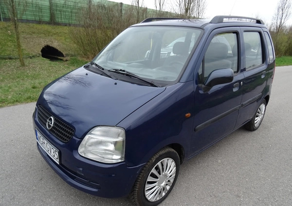 Opel Agila cena 3900 przebieg: 218000, rok produkcji 2000 z Dziwnów małe 46